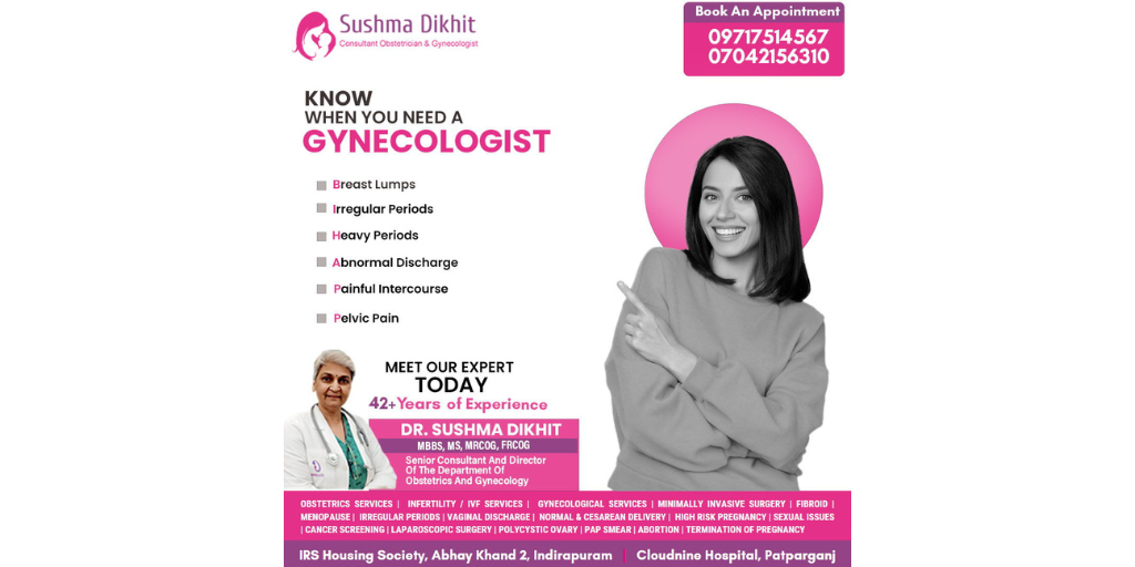 PCOS vs. PCOD: Expert Advice from Dr. Sushma Dikhit, a Gynaecologist in Vasundhara Ghaziabad 1 Best Gynaecologist in Vasundhara Ghaziabad